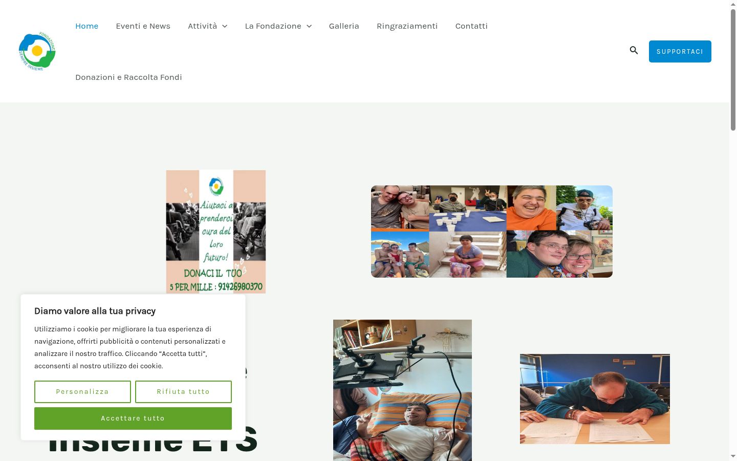 Screenshot tal-banner tal-kunsens muri qabel kwalunkwe interazzjoni