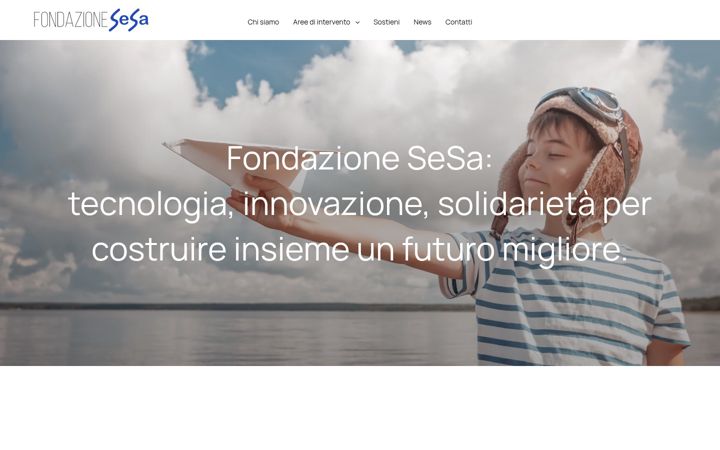 Screenshot di fondazionesesa.it