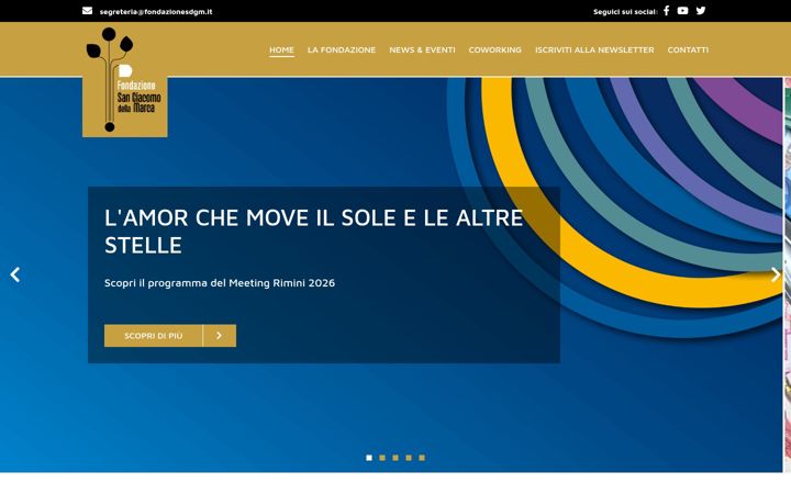 Screenshot of fondazionesgdm.it