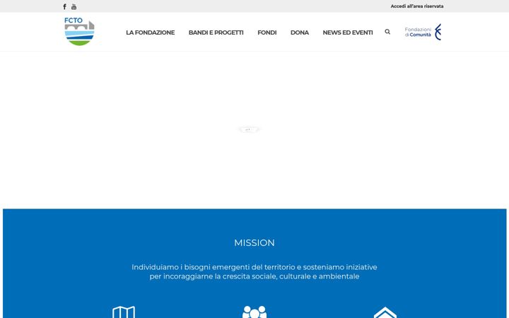 Screenshot ta' fondazioneticinoolona.it