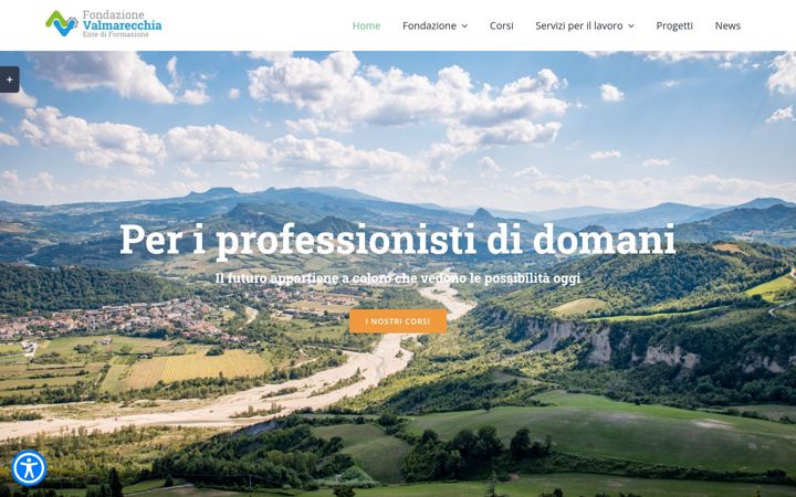 Screenshot ta' fondazionevalmarecchia.it
