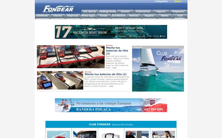 Screenshot of fondear.com