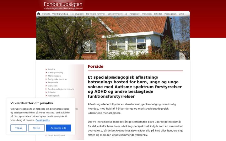 Screenshot of fonden-udsigten.dk