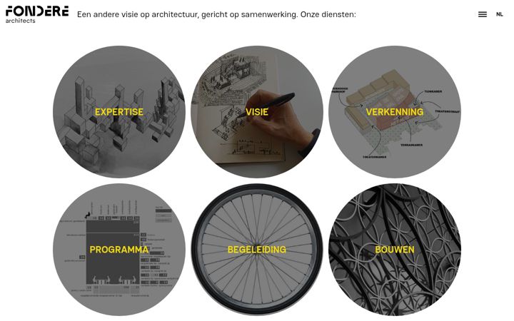 Screenshot of fondere.nl