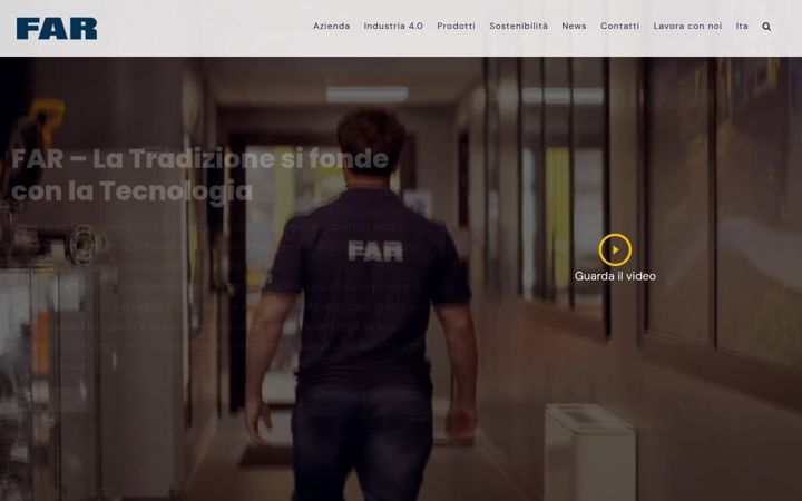 Screenshot of fonderia-far.com