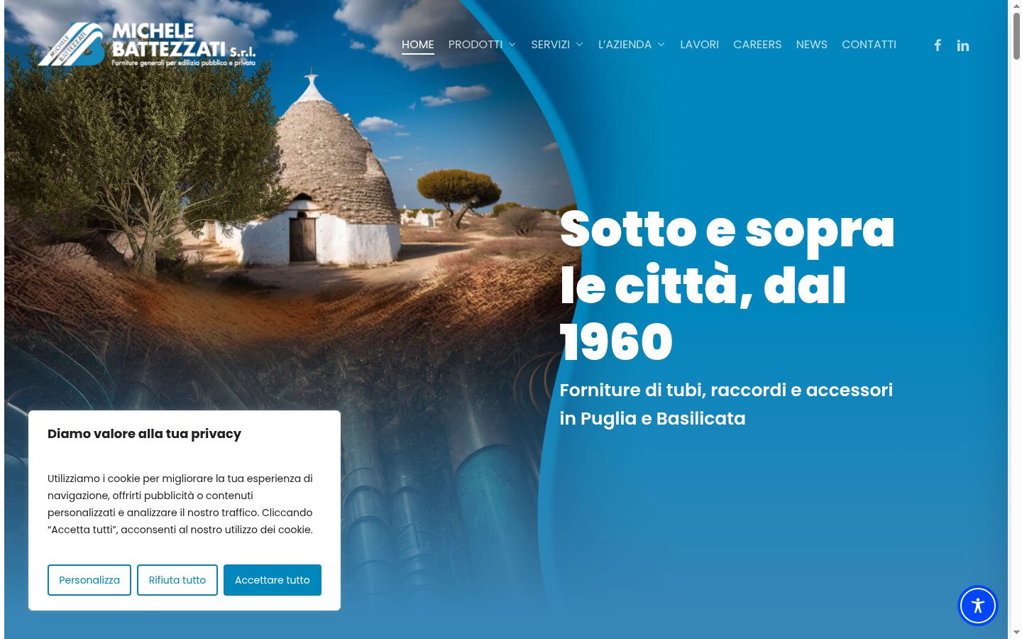 Screenshot tal-banner tal-kunsens muri qabel kwalunkwe interazzjoni