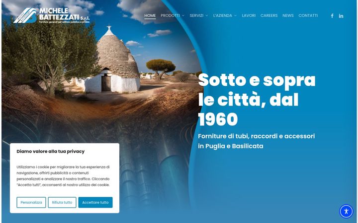 Screenshot di fonderiebattezzati.it