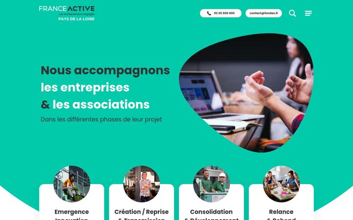Screenshot of fondes.fr