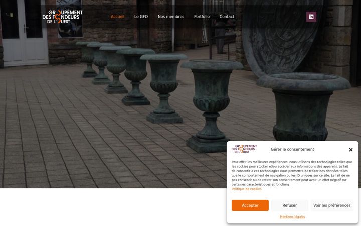 Screenshot of fondeurs-ouest.fr