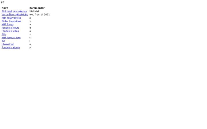 Screenshot of fondevik.no