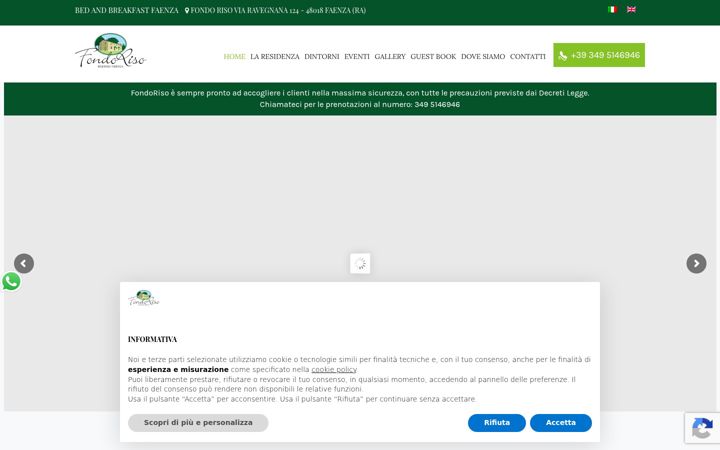 Screenshot ta' fondoriso.it