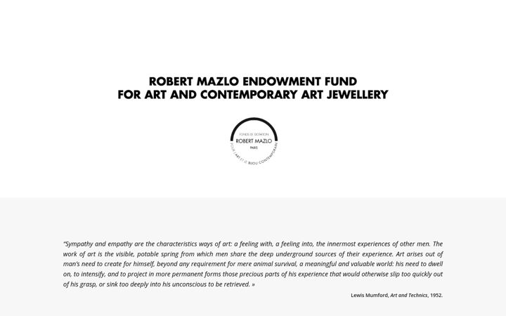Screenshot of fonds-mazlo-art.com
