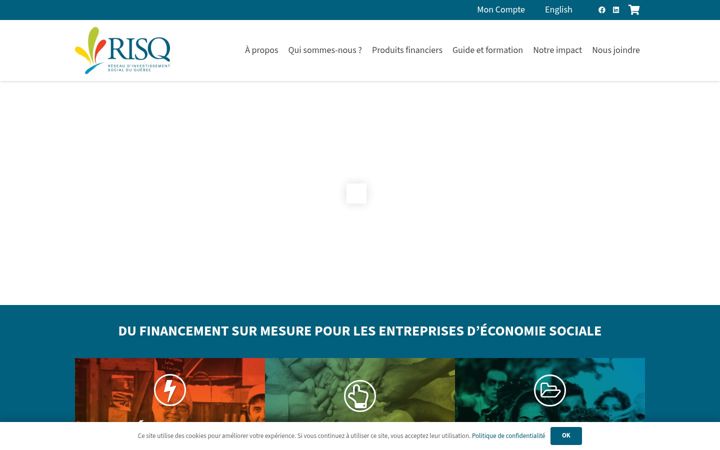 Capture d'écran de fonds-risq.qc.ca
