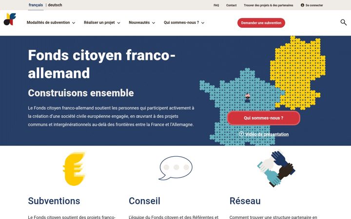 Screenshot of fondscitoyen.eu