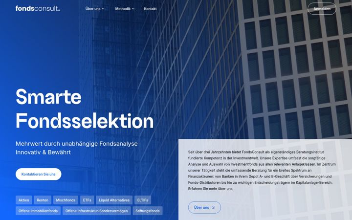 Screenshot of fondsconsult.ch