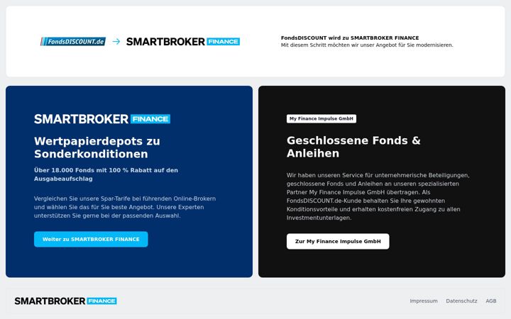 Screenshot of fondsdiscount.de