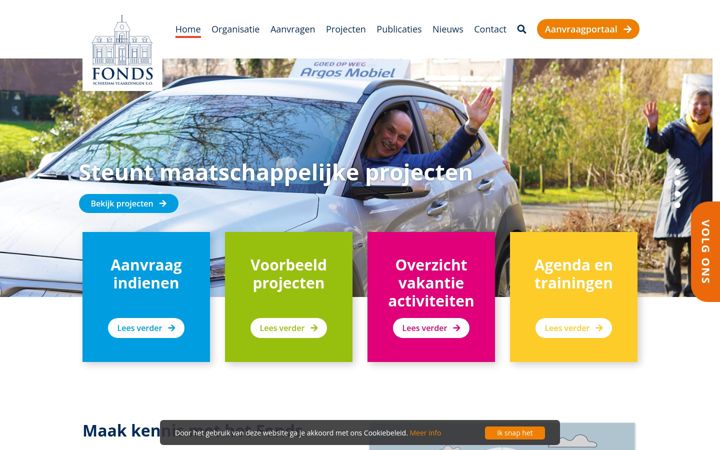 Screenshot of fondssv.nl