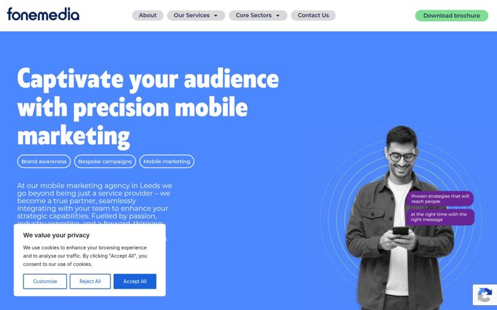Screenshot of fonemedia.co.uk