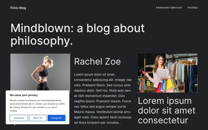 Screenshot of fonixblog.hu