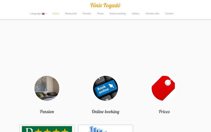 Screenshot of fonixfogado.hu