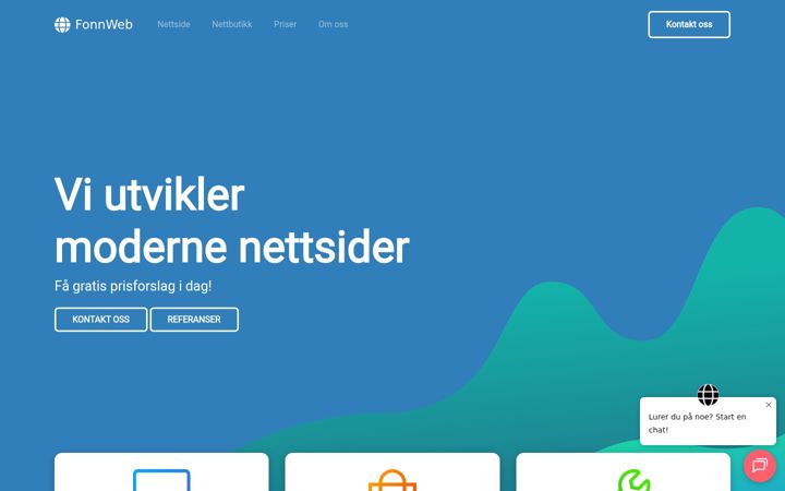 Screenshot of fonnweb.no
