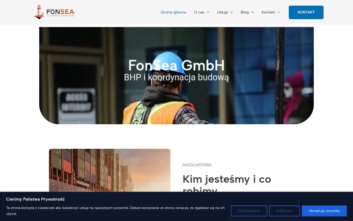 Screenshot of fonsea.com