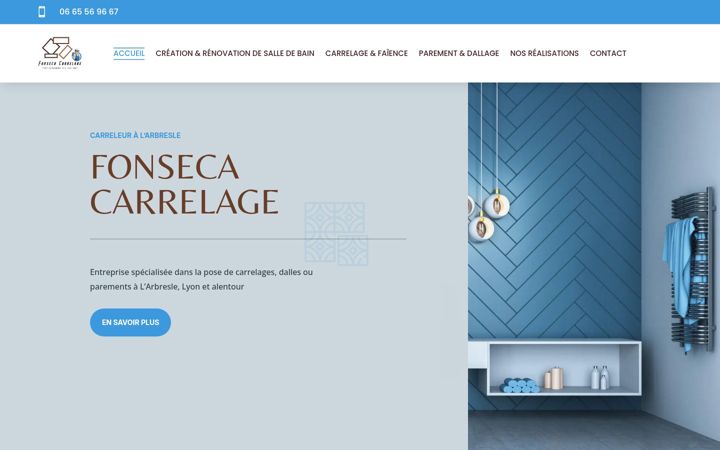 Screenshot of fonseca-carrelage.fr