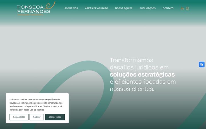 Екранна снимка на fonsecaefernandes.com.br