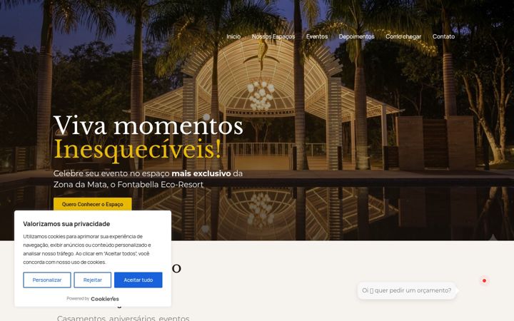 Screenshot of fontabella.com.br