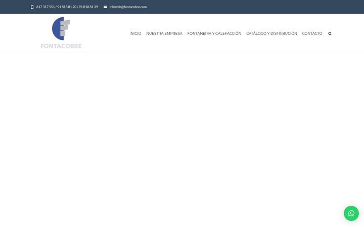 Screenshot of fontacobre.com