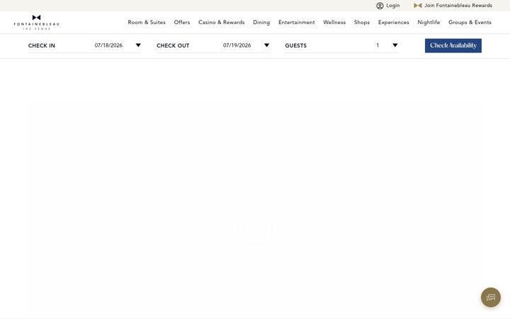 Screenshot of fontainebleaulasvegas.com