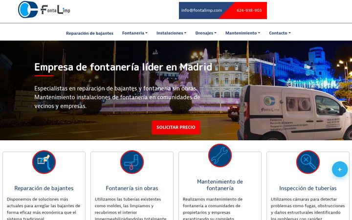 Screenshot of fontalimp.com