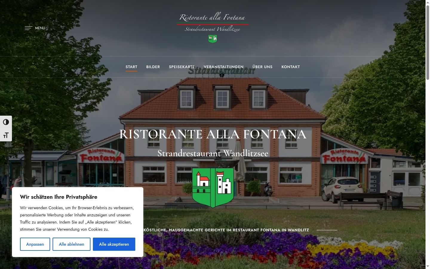 Screenshot tal-banner tal-kunsens muri qabel kwalunkwe interazzjoni