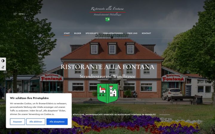 Screenshot ta' fontana-wandlitz.de