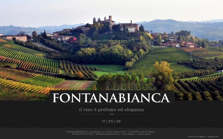 Screenshot of fontanabianca.it