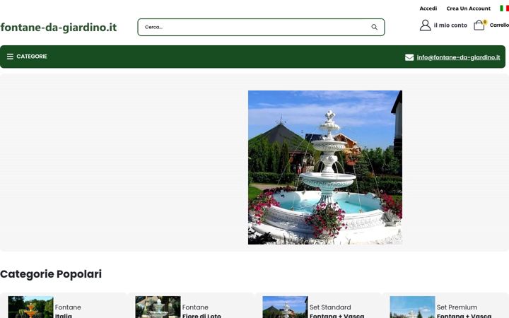 Snímek obrazovky fontane-da-giardino.it