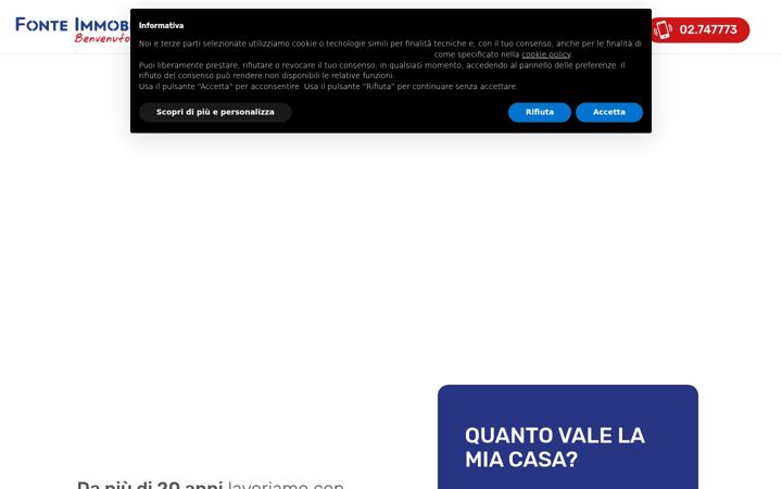 Snímek obrazovky fonteimmobiliarecittastudi2.it