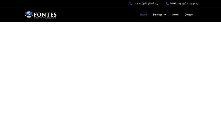 Screenshot of fontesinternational.com