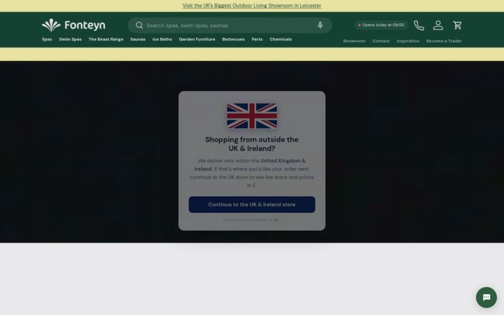 Screenshot of fonteyn.co.uk