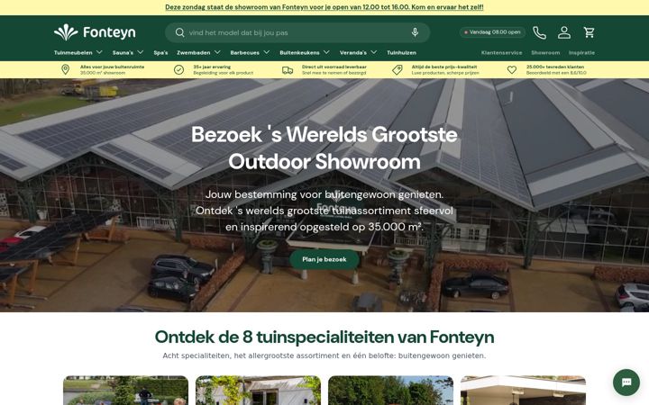 Screenshot of fonteyn.nl