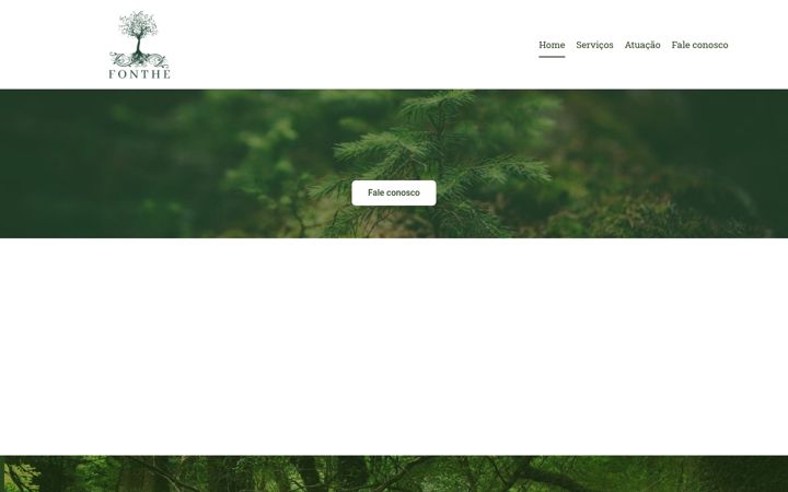 Skärmbild av fontheambiental.com.br