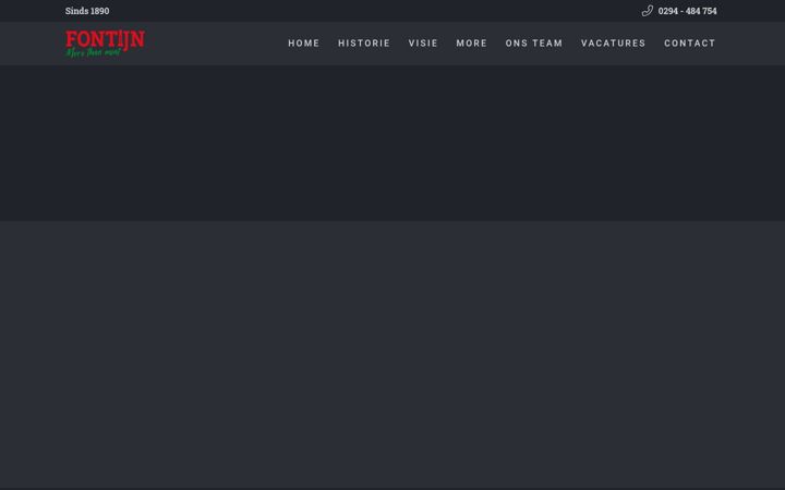 Screenshot of fontijn.eu