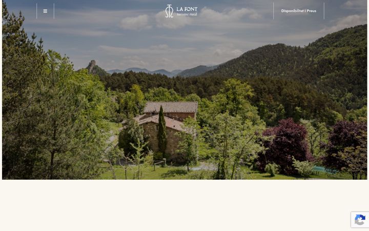 Screenshot of fontrural.com