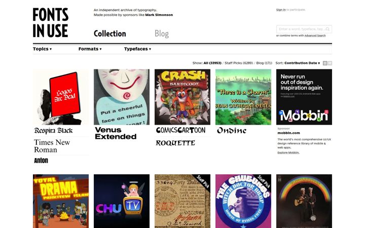 fontsinuse.com
