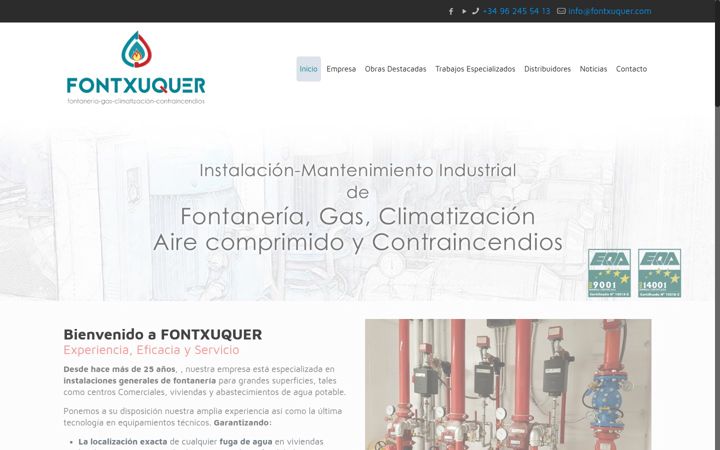 Screenshot of fontxuquer.com