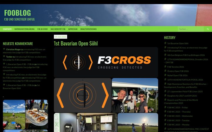 Screenshot of fooblog.de