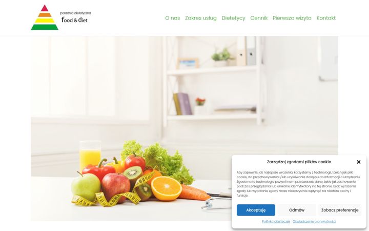 Screenshot of food-diet.pl