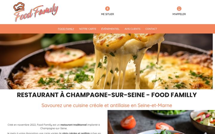 Screenshot of food-family77.fr