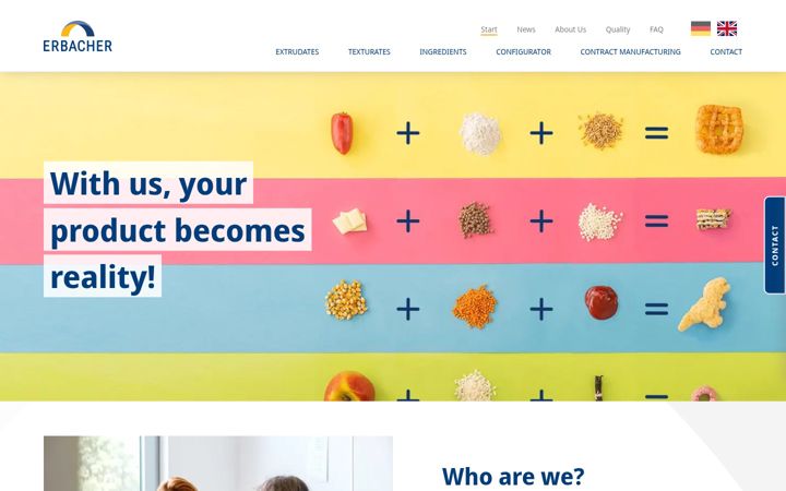 Screenshot of food-intelligence.de
