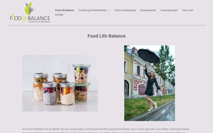 Screenshot of food-life-balance.de